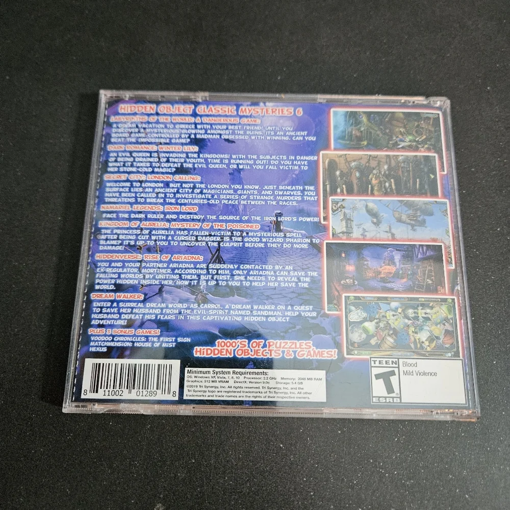 Hidden Object Classic Mysteries 5 & 6 Pack DVD-ROM for PC